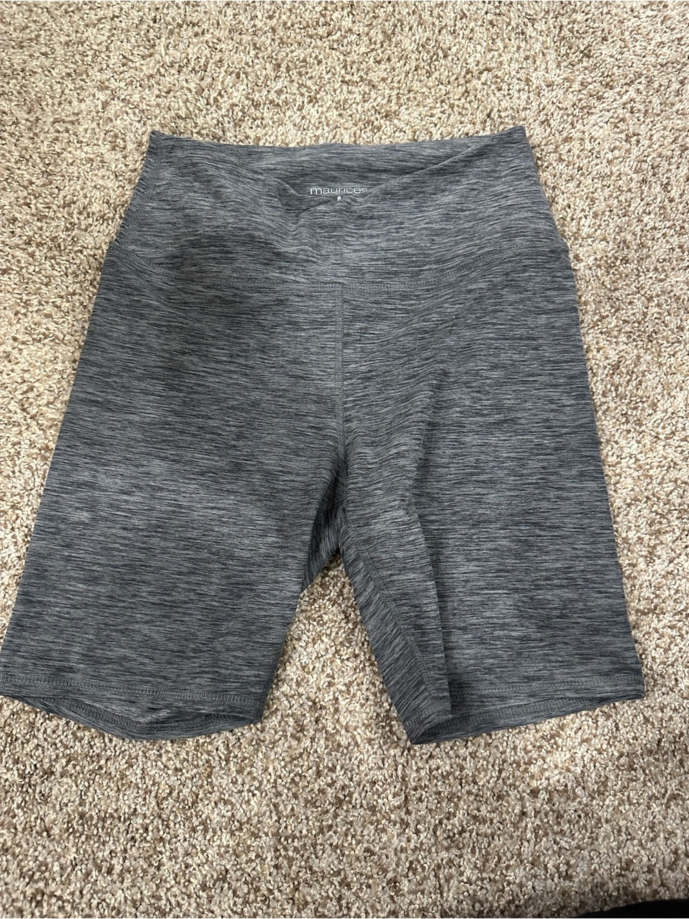 Women’s Gray Active Biker Shorts